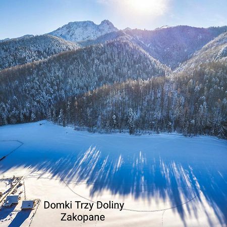 Domek Trzy Doliny Zakopane, Three Valleys Chalet With Jacuzzi Dış mekan fotoğraf