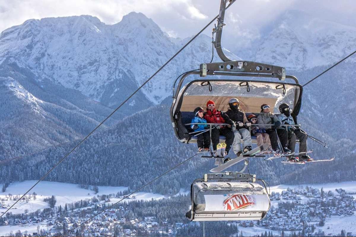 Domek Trzy Doliny Zakopane, Three Valleys Chalet With Jacuzzi Dış mekan fotoğraf